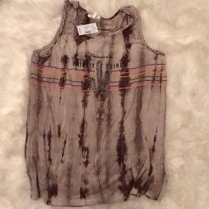 Tie dye tank